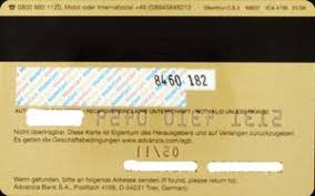 Die produkte der targobank passen sich ihrem leben an: Bank Card Advanzia Gold Advanzia Bank S A Germany Federal Republic Col De Mc 0016 02