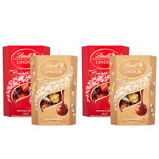 Erleben sie wahre glücksmomente mit lindor. Lindt Lindor Assortment Milk Assorted 4 X 200g Costco Uk