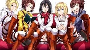 Attack on titan iphone wallpaper (81+ images). Attack On Titan Girl Characters Wallpaper Attack On Titan Anime Attack On Titan Titans Anime