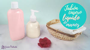 Jabon liquido hecho en casa. Como Hacer Jabon Casero Liquido Para Manos En Casa
