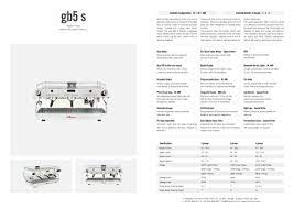 Luke recently bought himself a flash new la marzocco gs3 coffee machine to use at home & in this video he takes us through the experience of unboxing the gs3 and some of it's features. Gs3 La Marzocco Pdf Catalogs Documentation Brochures