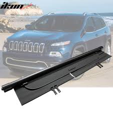 The retractable cargo cover conceals your cargo area from view for added peace of mind. Cargo Nets Trays Liners Automotive Fits 14 18 Toyota Highlander Tonneau Security Cargo Shade Cover Black