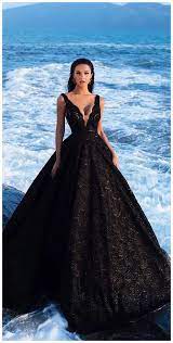 30 Black Wedding Dresses With Edgy Elegance Gala Fashion Fancy Wedding Dresses Black Wedding Dresses Black Wedding Gowns