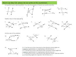 Find the angle x in each question below. Ppt Continue Proving Lines Parallel G 2a B D G 3b Powerpoint Presentation Id 3241116