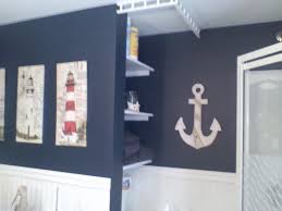 When you think about decor in your home, the bathroom likely isn't the first room to come to mind. Pin By Mary Schaefer On Decors Nautical Bathroom Decor Boys Bathroom Decor Nautical Theme Bathroom