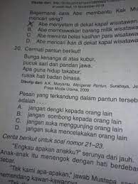 3.6 menggali isi dan amanat pantun yang disajikan secara lisan dan tulis dengan tujuan untuk kesenangan ilmu pengetahuan alam 3.4 memahami organ peredaran darah dan fungsinya pada hewan dan manusia serta cara memelihara kesehatan organ peredaran darah manusia Tolong Bantu Jawab Donk Kak Bsk Harus Sudah Di Kumpulkan Brainly Co Id