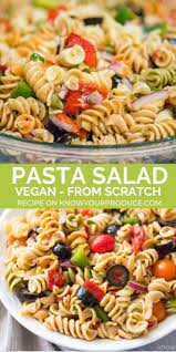Vegan Pasta Salad Vegan Pasta Salad Vegan Pasta Salad Recipe Cold Pasta Salad Recipes