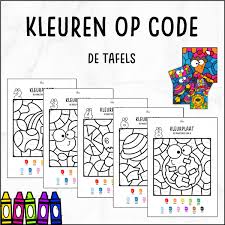 Tafels oefenen kleurplaat typische afbeeldingsresultaat voor. Kleuren Op Code De Tafels Tafel Kleurplaat Tafels Kleurplaten