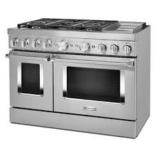 48'' smart commercial style dual fuel