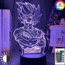 Vegeta multi color head lamp. Dragon Ball Lamp Goku Figure Child Bedroom Decor Nightlight Cool Kids Birthday Gift Anime Gadget Led Night Light 3d Illusion Buy Led Night Light 3d Led Nightlight Dragon Ball Led Night Light Product
