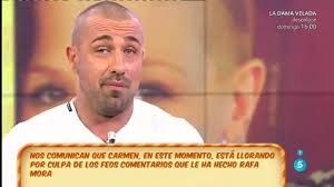 Rafa Mora, a Carmen González: “Te pido disculpas por si te he ofendido”
