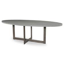 Mr Brown Denmark Industrial Grey Lava Rock Oval Outdoor Dining Table 8 Feet In 2020 Dining Table Oval Table Dining Stone Dining Table