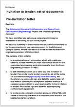 Could anyone please pm me the invitation and consent letter samples for visitor visa? Invitation To Tender Set Of Letters Documents