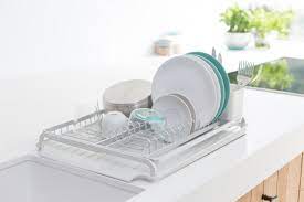 The protective feet are designed to prevent scratching or slipping. The Best Dish Drainers And Racks Real Homes