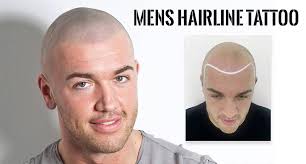 His bald head is all over his. Hairline Tattoo Is It A Viable Option For Thinning Hair Men