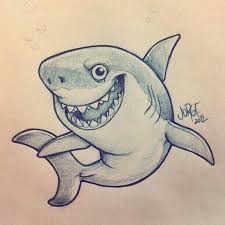 Pin By Mert On Sharks Animal Drawings Animal Art Sketches