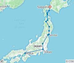 Satellite sapporo map (hokkaido / japan). Traditional Japan And North Of Japan End Sapporo By Europamundo Code 19085 Tourradar
