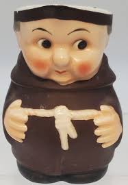 VTG Goebel Friar Tuck Monk Mini Creamer West Germany Hummel 4” Padres