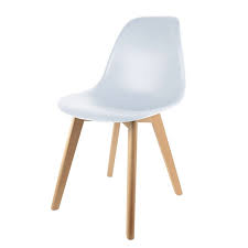 Des promotions toute l'année sur conforama ! Chaise Scandinave Pieds Bois Assise Blanche 46 2x52x86 4cm