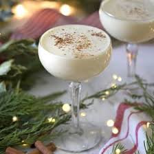 A Photo Of Two Eggnog Cocktails In A Holiday Scene Eggnog Cocktail Eggnog Recipe Preppy Kitchen