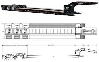 Felling Trailers Inc XF-100-3-HDG-L Gooseneck Trailer