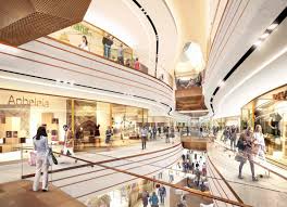 So Soll Das Zukunftige Center Im Innern Aussehen Visualisierung Ece With Images Shopping Mall Architecture Shopping Mall Design Shopping Mall Interior