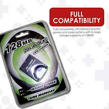 The memory cards from the gamecube are compatible. Gamecube Controller 2 Pack Bundle With 2 Wired Controllers Extension Cords And 128mb Memory Card Nintendo Gamecube Controller Official Bundle Pack By Marioretro Pricepulse