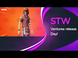 A pair of teaser images. Fortnite Stw Ventures Release Day Youtube