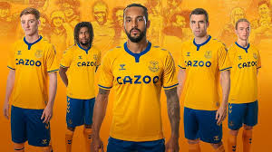 Introducing our new @nikefootball 20/21 away kit. Everton And Hummel Release Classic Amber Away Kit