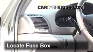 Always carry small fuses with you just in case one blows. Interior Fuse Box Location 2002 2006 Toyota Camry 2003 Toyota Camry Xle 3 0l V6