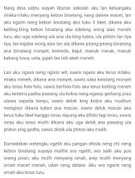 Maybe you would like to learn more about one of these? Cerpen Bahasa Jawa Lucu Tulisan