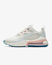 Nike Air Max 270 React Women S Shoe Nike Com In 2020 Nike Air Max Blue Air Max Air Max 270
