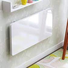 Özellikle duvara monte edilebilen bilgisayar masaları dekorasyon dünyasının trend listesinin üst sıralarında yer almaktadır. Kydonia Home 45x72 Cm Parlak Sut Beyaz Mdf Lam Oval Koseli Fiyati