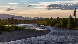 A river gives the inhabitants a reliable source of water. North Fork River Valley Montanawest