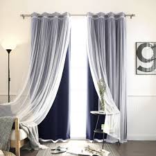 Best Home Fashion Inc Mix Match Curtain Panel Set Of 4 Panel Curtains White Sheer Curtains Curtains