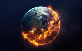 Sometimes I Imagine What The Earth Will Look Like After Jesus Comes I Wonder If It Will End Up Being A Barren World Of Earth On Fire Fire Art Earth From