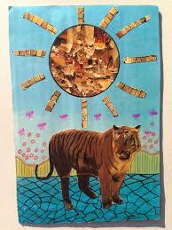 510 Gambar Kolase Hewan Harimau Terbaik Kolase Ilustrasi Hewan Hewan