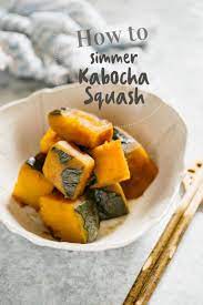 Kabocha No Nimono Recipe Kabocha Squash Recipe Easy Japanese Recipes Japanese Kabocha Squash Recipe