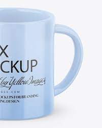Download Paper Box W Glossy Mug Mockup In Box Mockups On Yellow Images Object Mockups In 2021 Box Mockup Cardboard Cartons Branding Mockups
