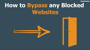 How to bypass any blocked websites - YouTube