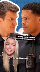 From delivering food to @nathanfillion and now he’s starring with Nathan  Fillion?! @dericaugustine