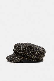 Image 1 Of Tweed Nautical Cap From Zara Beautiful Hats Fashion Cap Cute Hats