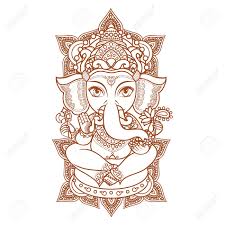Ganesh henna tattoo (177 results) price ($) any price under $25 $25 to $50 $50 to $100 over $100 custom. Hindu Elephant God Lord Ganesh Hinduism Paisley Background Indian Hindu Motifs Henna Tattoo Textiles Sticker Cheerful Colorful Style Vector Elements Isolated Monochrome Linear Figure Royalty Free Cliparts Vectors And Stock Illustration Image