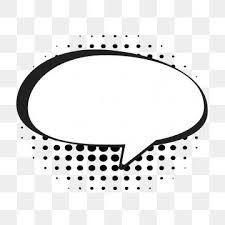 Black And White Shapes Png Comic Speech Bubbles On Halftone Transparent Background Background Balloon Black Png And Vector With Transparent Background For Free Download Halftone Graphic Design Background Templates Speech Bubble