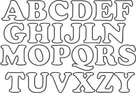 Pulsa sobre la letra que desees para acceder a los moldes: Moldes De Letras De A A Z Para Imprimir Ver E Fazer