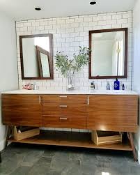 It's important to understand which style is the best fit for your bathroom. Mid Century Modern Bathroom Vanity 72 Decoomo