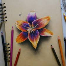 Realistic pencil drawings pencil drawing tutorials drawing projects art tutorials art drawings nose drawing drawing faces realism art drawing flower drawings : Easy Realistic Drawing Of Flower Novocom Top