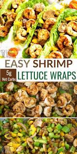Cajun Cream Sauce Over Shrimp Lettuce Wraps Beef Recipes Healthy Low Carb Recipes Healthy Meals For Two