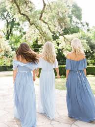 Abigail Chiffon Dress Fall Bridesmaid Dresses Dusty Blue Bridesmaid Dresses Bridesmaid Dresses Separates