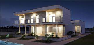 Entwurfsarbeit zu umbau, renovierung und innenarchitektur eines 60er jahre visualisierung der denkmalgerechten revitalisierung des 1957 von eduard ludwig für die. 3d Visualisierung Haus